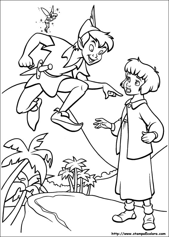 Disegni Peter Pan 2